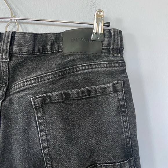 🛑SOLD Prana Men’s Straight Slim Feener Jean in Washed Black Size 31W x 30L - Picture 9 of 9